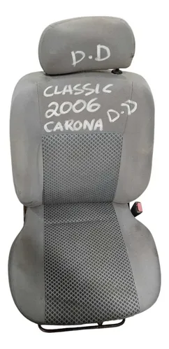 Banco Dianteiro Direito Gm Corsa Classic 2005 2006 Cinza