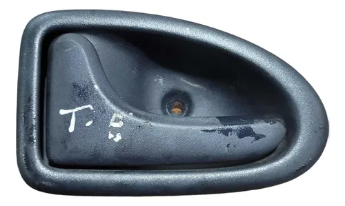 Maçaneta Interna Traseira Esquerda Clio 2003 2004 7700423887 Preto Traseira
