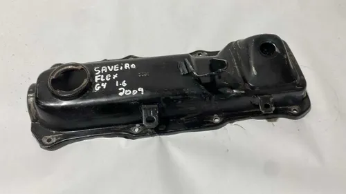 Tampa Comando Valvulas Vw Saveiro G4 1.6 2009 Flex  Preto