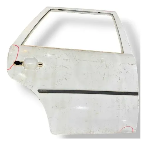 Porta Traseira Direita Volkswagen Gol G3 2004 2005 C/detalhe Traseira Direita Branco