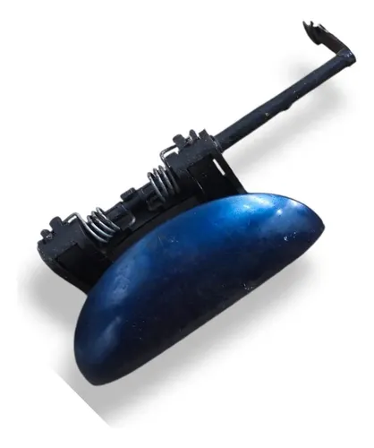 Maçaneta Externa Dianteira Esquerda Peugeot 206 2003 2004 Azul Dianteira