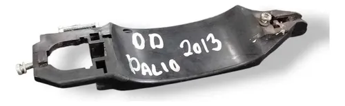 Suporte Maçaneta Dianteira Direita Fiat Palio 2013 2014 2015 Preto Dianteira