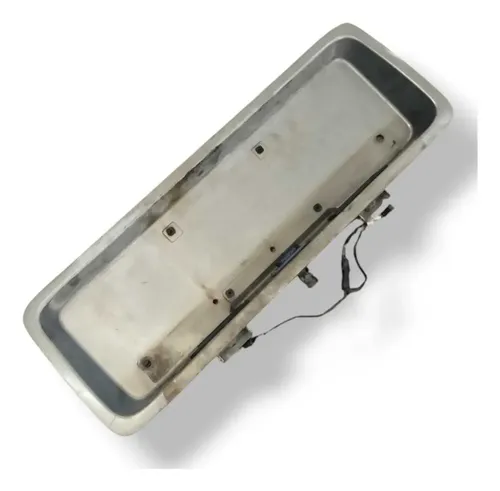 Moldura Placa Tampa Traseira Cherokee 1993 A 1997 55254715 Preto
