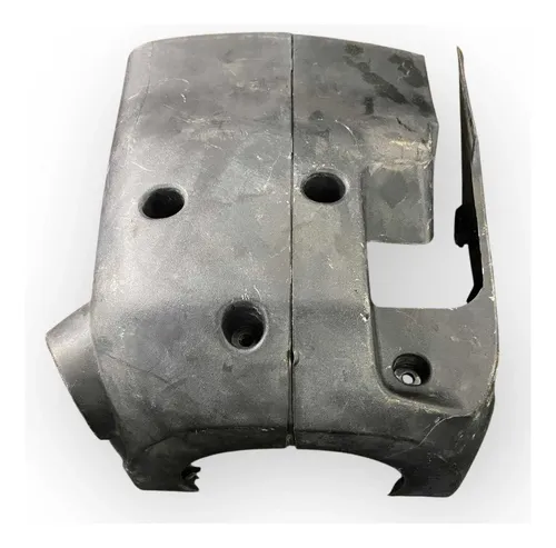 Moldura Inferior Coluna Painel Chevrolet S10 2014 - 52044492 Branco Listras
