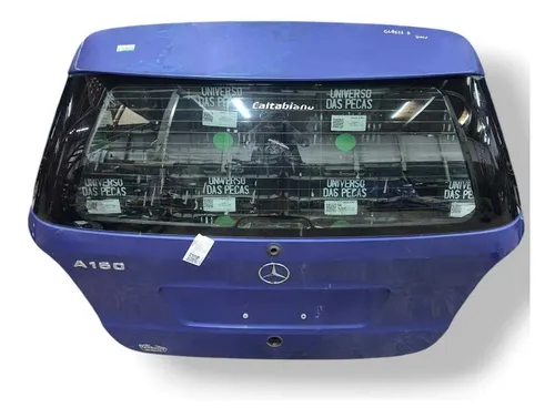 Tampa Traseira Mercedes-benz Classe A 2000 2001 2002 Azul