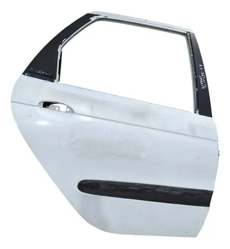 Porta Traseira Direita  Renault Scenic 2.0 1999 2000 2001  Traseira Direita Branco
