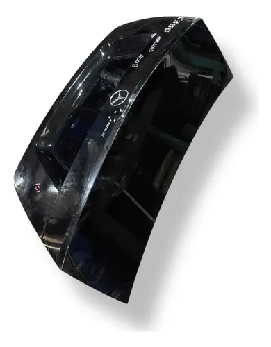 Tampa Traseira Porta Malas Mercedes C350 2008 A 2011 Detalhe Preto