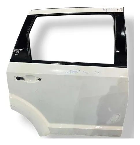 Porta Traseira Direita Fiat Freemont 2009 2010 2011 A 2018 Traseira Direito Branco
