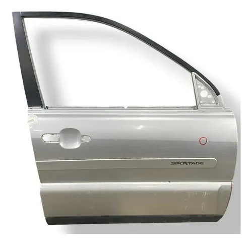 Porta Dianteira Direita Kia Sportage 2009 2010 2011 Detalhe Dianteira Direita Prateado