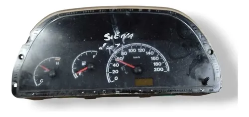 Painel Instrumento Fiat Siena 2008 Bh3001751000 Com Detalhe  Água