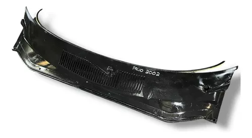 Grade Churrasqueira Fiat Palio 2002 2003 2004 2005 82491134 Preto Brilhante