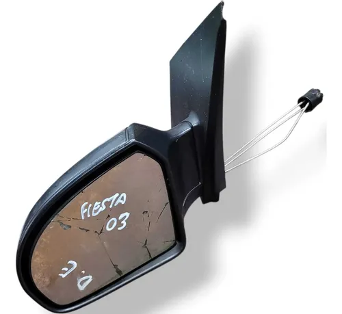 Retrovisor Manual Esquerdo C/detalhe Fiesta 2003 2s6517683