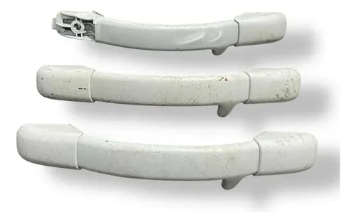 Kit Alça Teto Pqp Peugeot Traseira Direito 207 1.6 2009 Cinza Traseira