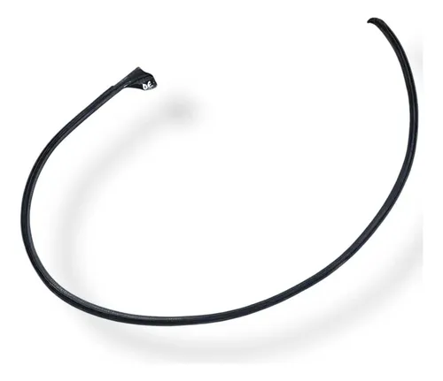 Borracha Canaleta Porta Dianteira Esquerda Clio 2010 2011 12 Preto