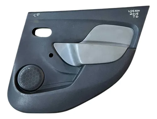 Forro Porta Traseiro Direito Renault Sandero 2009 2010 Preto