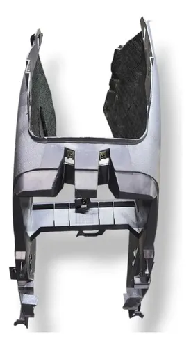 Moldura Painel Central Mercedes-benz Classe A 2000 2001 Cinza