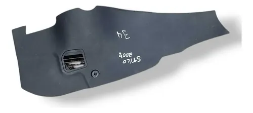 Moldura Soleira Lateral Esquerda Fiat Stilo 2007 35332659 Cinza