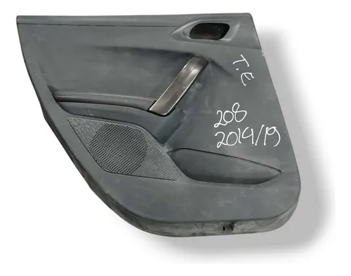 Forro Porta Traseira Esquerda Peugeot 208 2014 - 9801305077