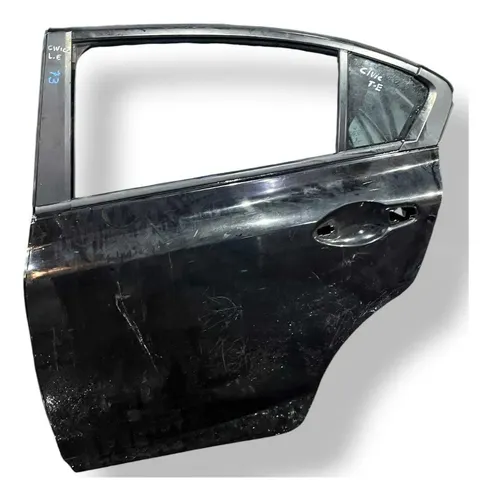 Porta Traseira Esquerda Honda Civic 2013 2014 2015 2016 Traseira Esquerdo Preto