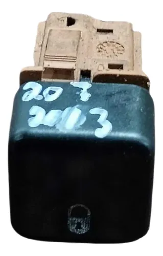 Botão Trava Elétrica Peugeot 207 1.4 2011 2012 2013 2014