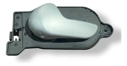 Maçaneta Interna Traseira Esquerda Ecosport 2004 2s65a22601 Prateado Traseira
