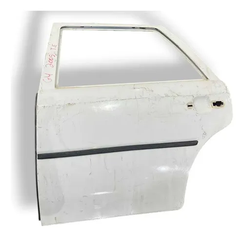 Porta Traseira Esquerda Volkswagen Gol G4 2006 2007 2008 Traseira Esquerdo Branco