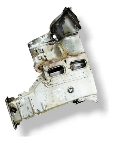 Ponta Logarina Lado Direito Fiat Doblo 2003 2004 2005 2006 Cinza