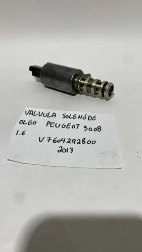 Válvula Solenoide Óleo Peugeot 3008 1.6 2013 
