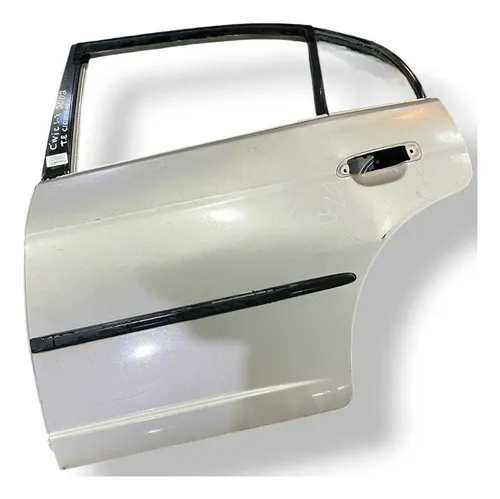 Porta Traseira Esquerda Honda Civic Lx 2001 A 2005 Detalhe Traseira Esquerdo Prateado