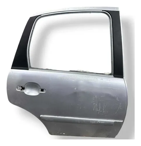Porta Traseira Direita Citroen C3 2008 2009 A 2012 Detalhe Traseira Direito Prateado