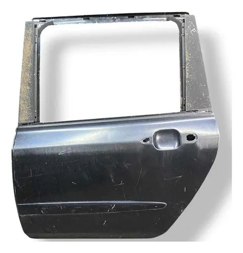 Porta Traseira Esquerda Fiat Stilo 2005 2006 2007 2008 2009 Traseira Esquerdo Preto