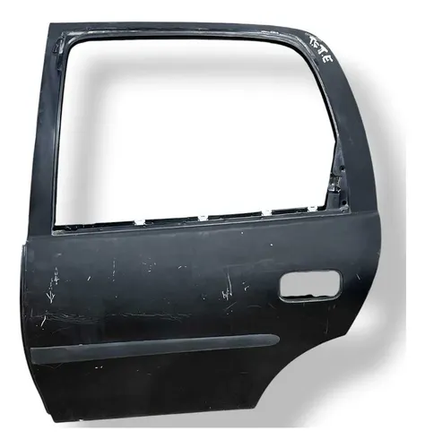 Porta Traseira Esquerda  Chevrolet Corsa 2005 2006 2007 2008 Traseira Esquerdo Preto