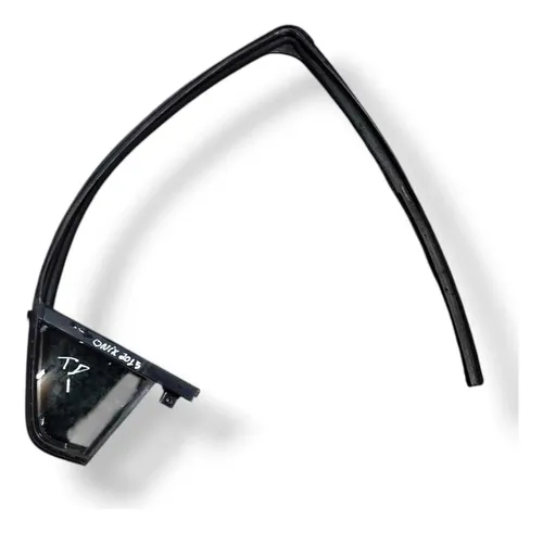 Borracha Canaleta Fixa Traseira Direita  Chevrolet Onix 2015 Branco