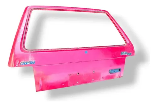 Tampa Traseira Porta Malas Fiat Uno 1994 1995 1996 1997 Vermelho