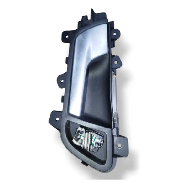 Maçaneta Interna Dianteira Esquerda Audi A4 2010 8k0837019 Prateado Dianteira