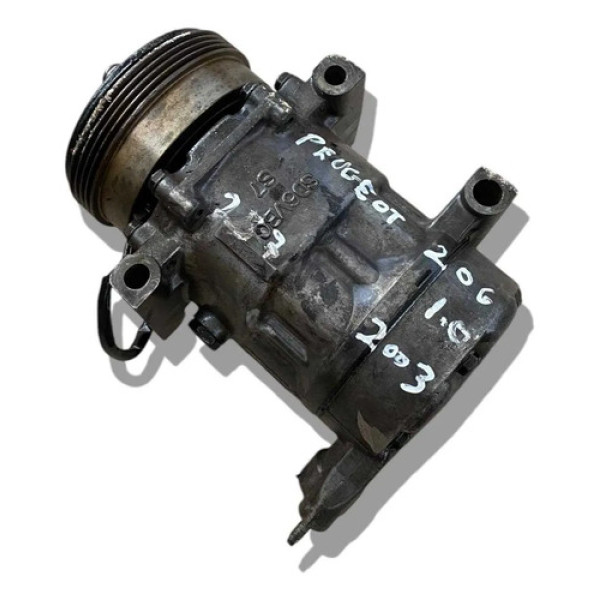 Compressor Ar Condicionado Peugeot 206 2006 1520008244 R134a