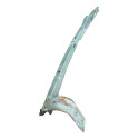 Canaleta Guia Vidro Traseiro Esquerdo Chevrolet Celta 2003 Branco