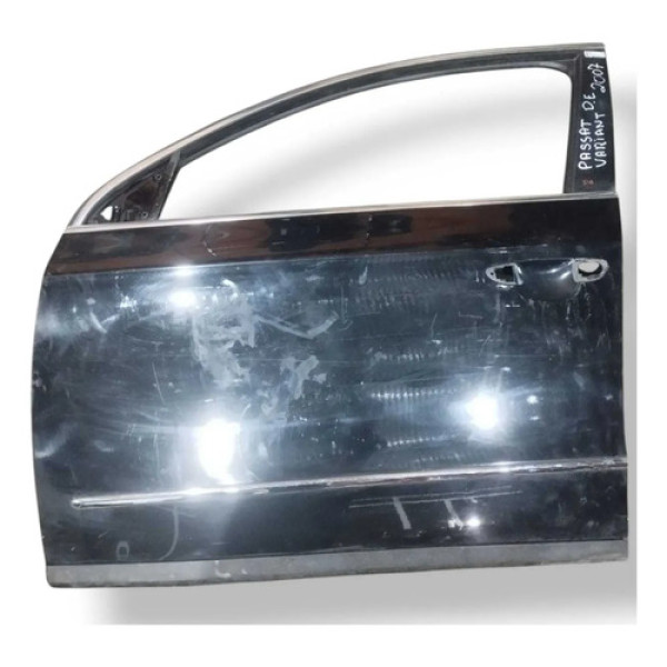 Porta Dianteira Esquerda Volkswagen Passar Variant 2007 2008 Dianteira Esquerdo Preto