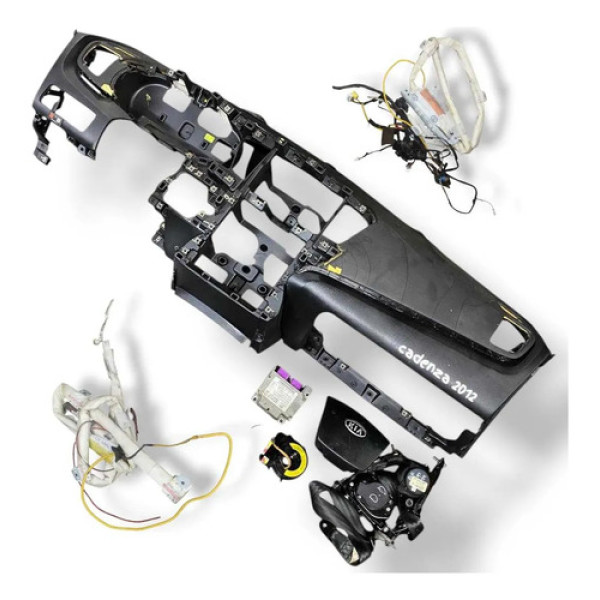 Kit Air Bag Cadenza Kia Cadenza 3.5 V6 2012 Com Detalhe Preto