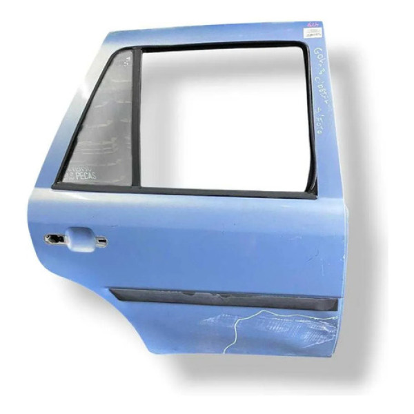 Porta Traseira Direita Volkswagen Gol G3 2000 2001 Detalhe Traseira Direita Cinza
