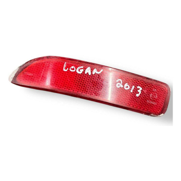 Refletor Esquerdo Olho Gato Logan Sandero 2012 3202000635 Vermelho