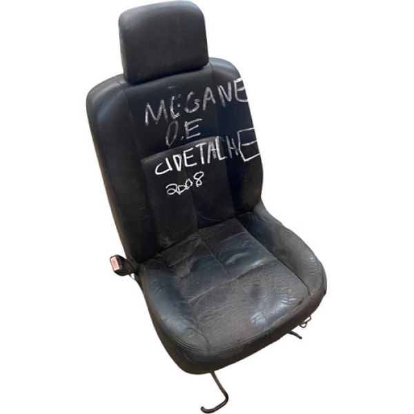 Banco Dianteiro Esquerdo Renault Megane C/detalhe 2008 Preto