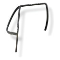 Canaleta Vidro Traseira Direita Chevrolet  Blazer 2009 2010  Preto