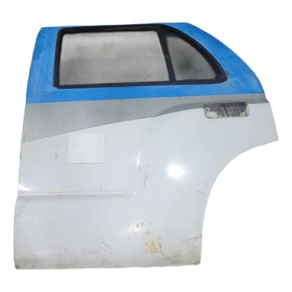 Porta Traseira Esquerda Chevrolet Blazer 2009 2010 Detalhe Traseira Esquerda Azul