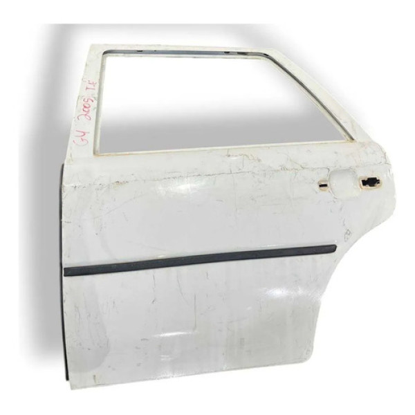 Porta Traseira Esquerda Volkswagen Gol G4 2006 2007 2008 Traseira Esquerdo Branco