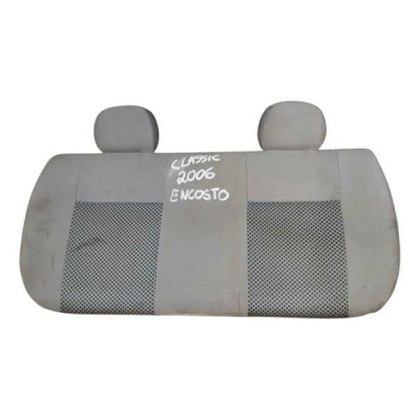Encosto Banco Traseiro Chevrolet Classic 2005 2006 2007 2008 Cinza