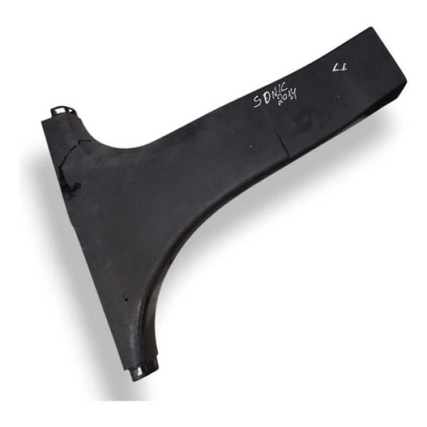 Moldura Inferior Coluna Esquerda Gm Sonic Ltz 14 95047237 Preto