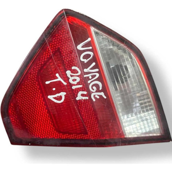 Lanterna Tampa Traseira Direita Volkswagen Voyage 5u5945094b Direito/passageiro Vermelho