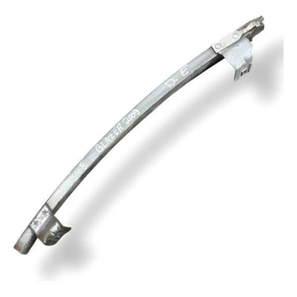 Guia Vidro Dianteiro Esquerdo Chevrolet  Blazer 2009 2010 Branco