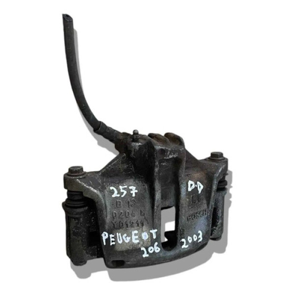 Pinça De Freio Dianteiro Direita Peugeot 206 2003 Y01211